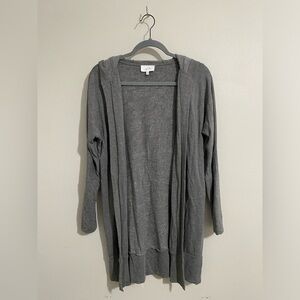 Soma Gray Sweater with Hood